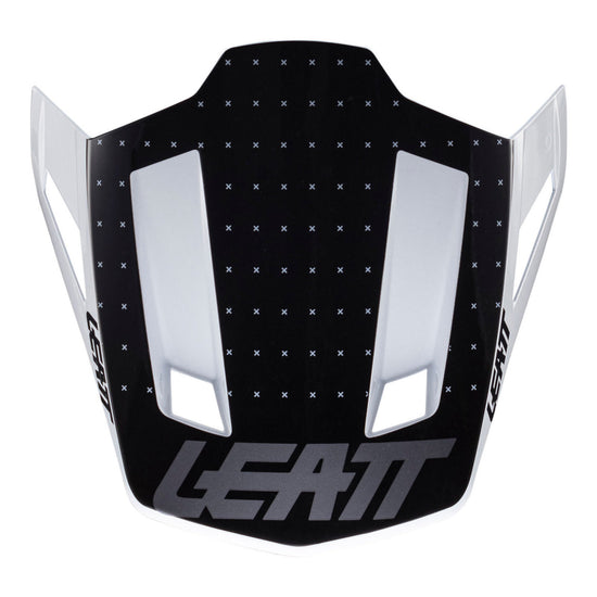 Leatt 8.5 Helmet Peak - Black / White