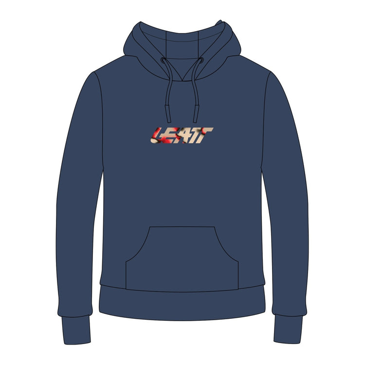 Leatt Core Hoodie - Denim Blue