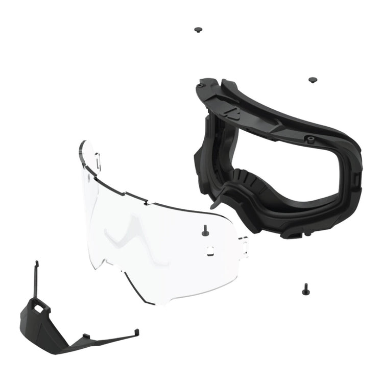 Leatt 6.5 Velocity Photochromic Goggle - White / Clear (Adaptive)