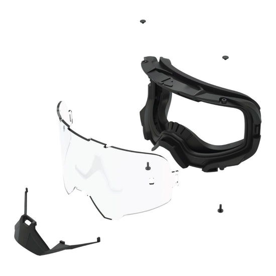 Leatt 6.5 Velocity Goggle Cryztal Iriz - White / Prisma 60%