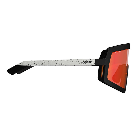 Leatt MadViz One Sunglasses - Black / White Iriz Red 15 VLT