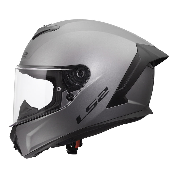 LS2 FF820 Rapid III Solid Helmet - Matte Titanium