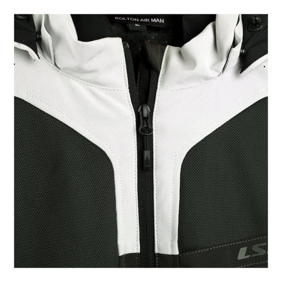 LS2 Bolton Air Man Jacket - Green / Grey