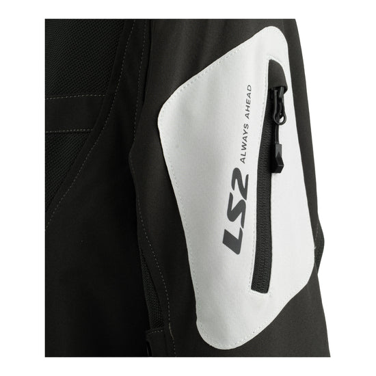 LS2 Bolton Air Man Jacket - Green / Grey