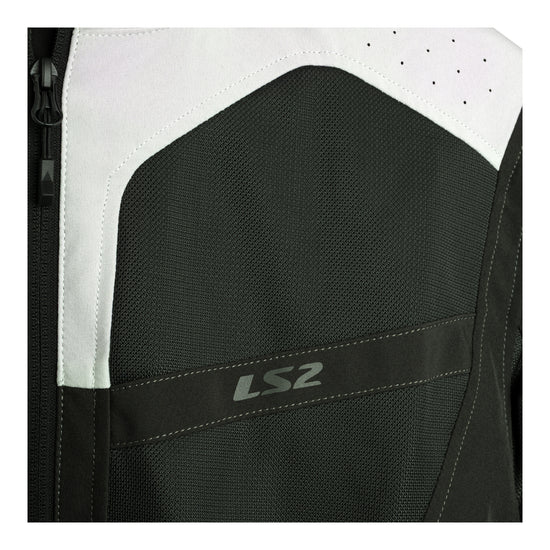LS2 Bolton Air Man Jacket - Green / Grey