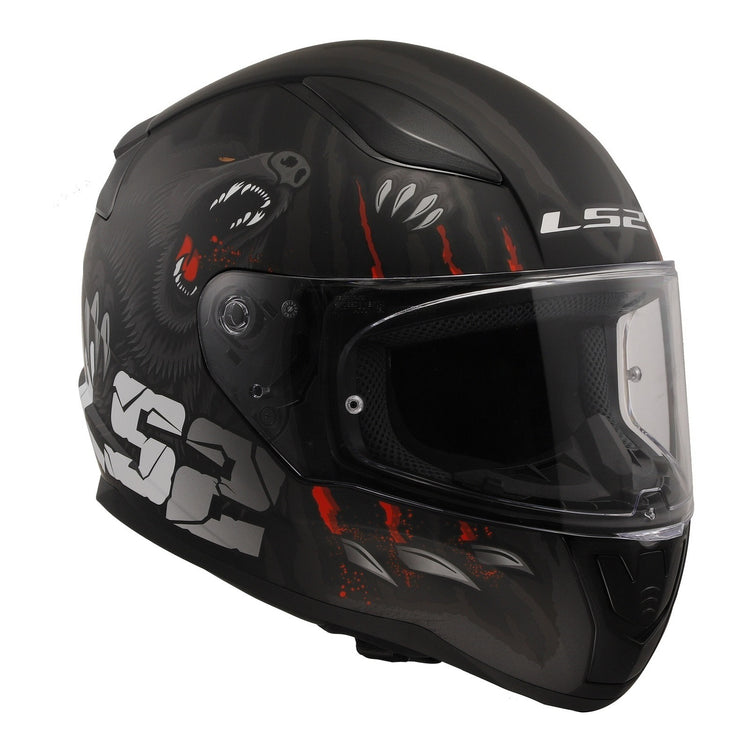 LS2 FF353 Rapid II Claw Helmets - Black 06