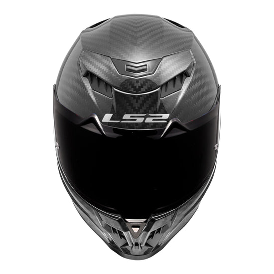 LS2 FF807 Dragon Helmet - Matte Carbon 06