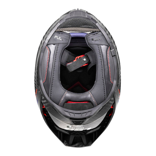 LS2 FF807 Dragon Helmet - Matte Carbon 06