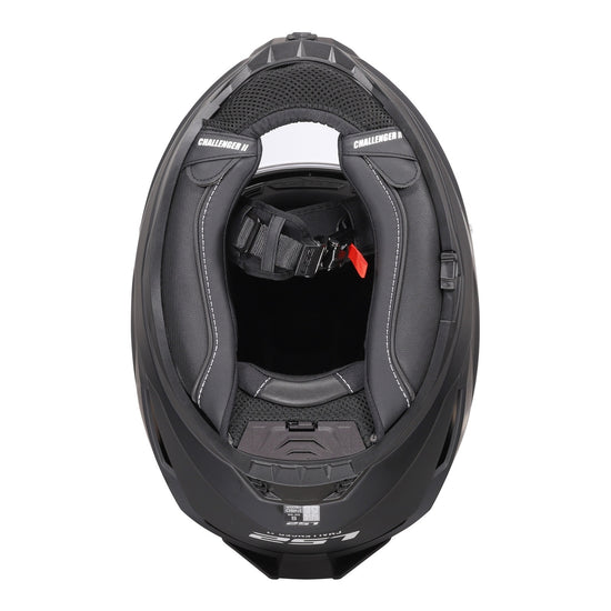 LS2 FF817 Challenger II Solid Helmet - Matte Black