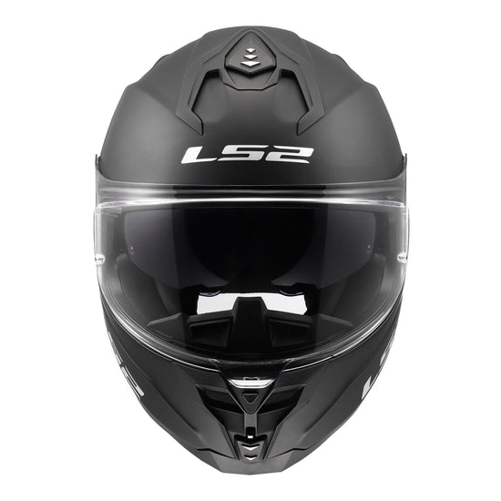 LS2 FF817 Challenger II Solid Helmet - Matte Black