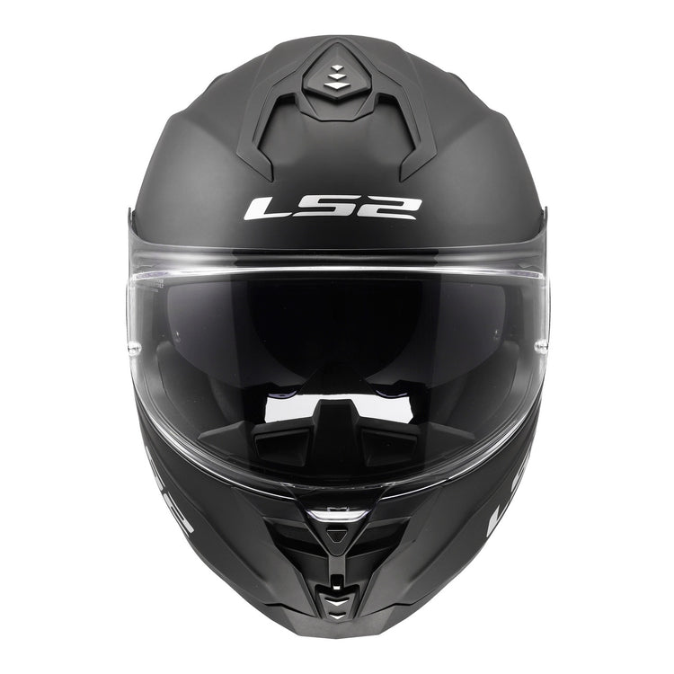 LS2 FF817 Challenger II Solid Helmet - Matte Black