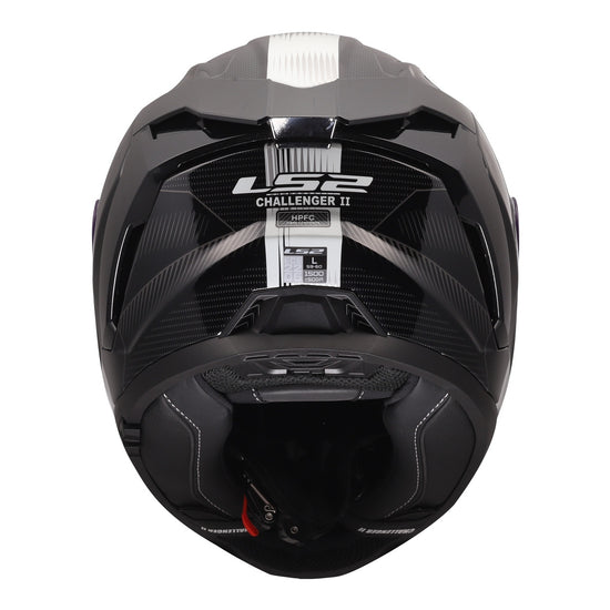 LS2 FF817 Challenger II Nitro Helmet - Black / Grey
