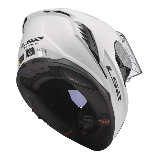 LS2 FF818 Storm III Helmet - White