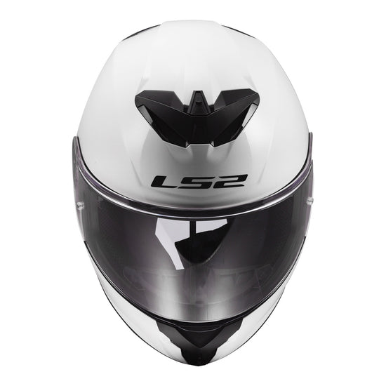 LS2 FF820 Rapid III Solid Helmet - Gloss White