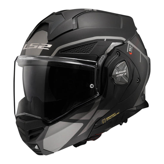 LS2 ff901 Advant X Metryk Helmet - Matte Titanium