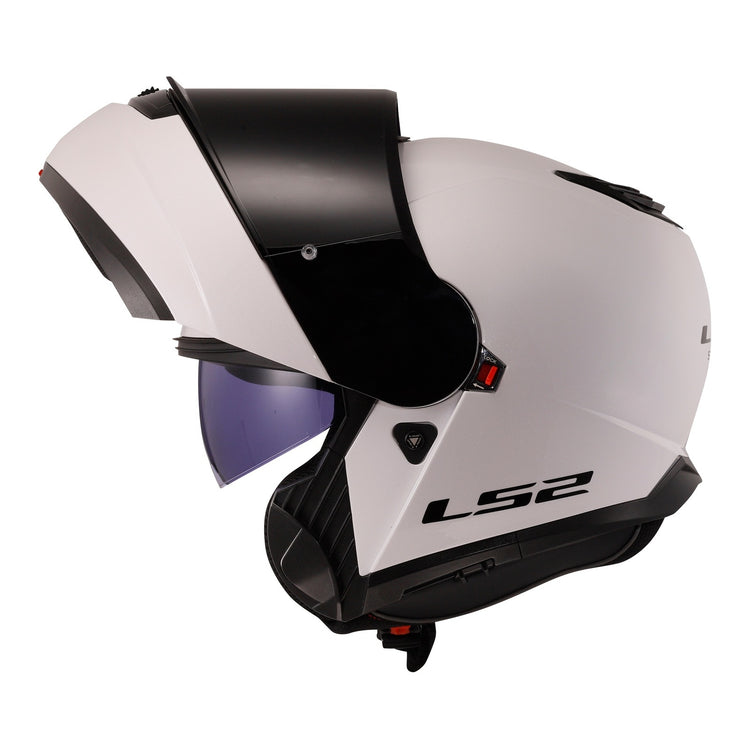 LS2 FF908 Strobe II Helmet - White 06