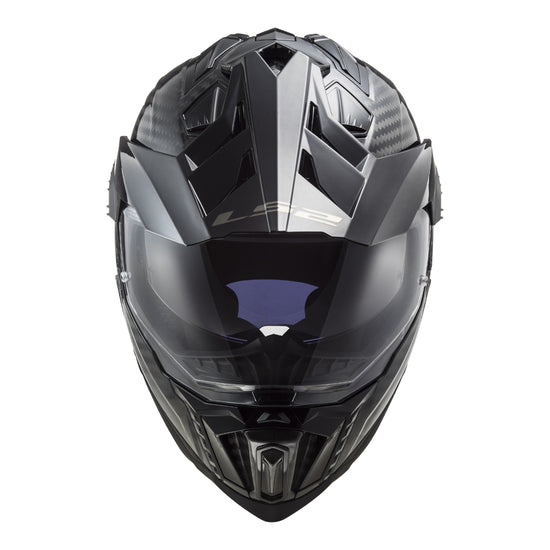 LS2 MX701 Explorer Carbon Helmet - Gloss Carbon