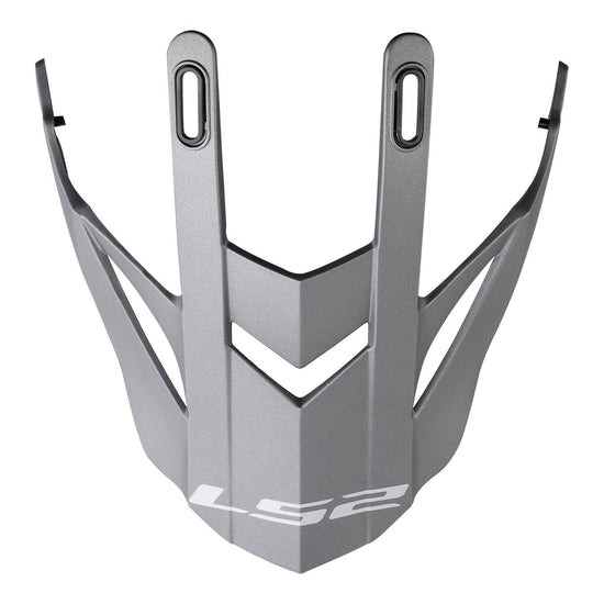 LS2 MX436 Pioneer Evo Peak -  Matte Titanium