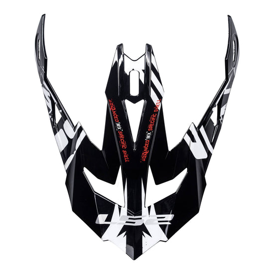 LS2 MX470 Subverter Peak - Emperor Black/White/Red