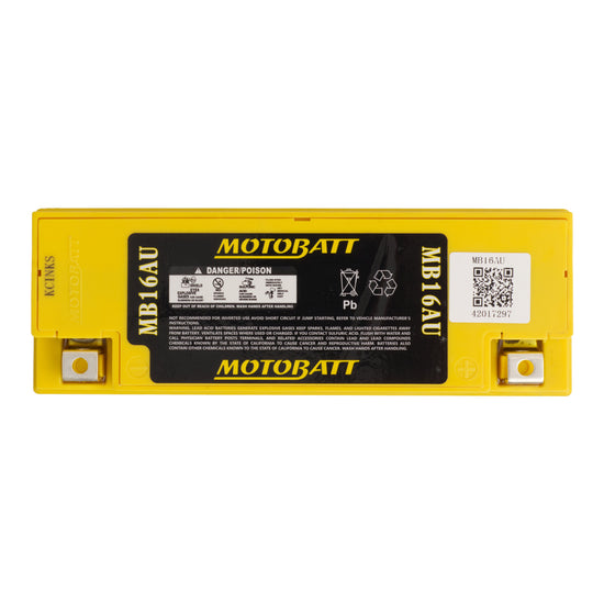 Motobatt Battery Quadflex AGM - MB16AU