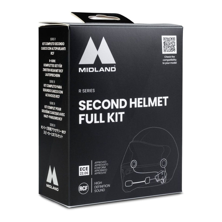 Midland Second Helmet RCF Full Kit R Series