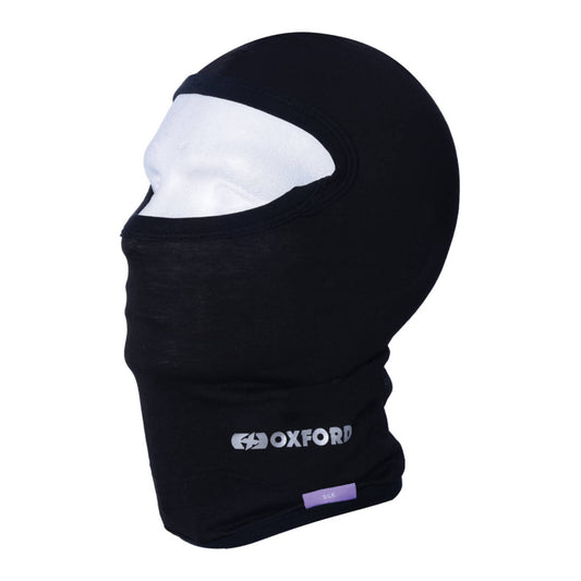 Oxford Deluxe Silk Balaclava - Black