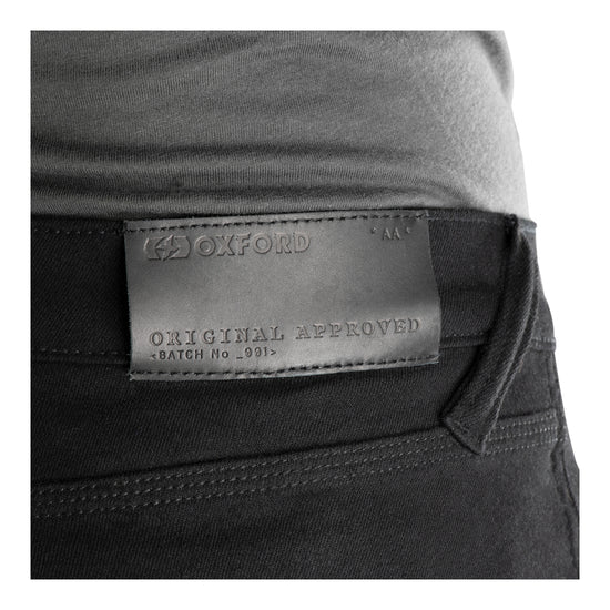 Oxford Super Stretch Men's Jeans - Black (Regular)