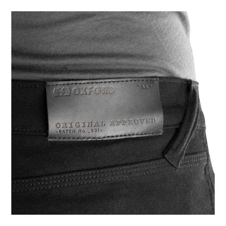 Oxford Super Stretch Men's Jeans - Black (Regular)