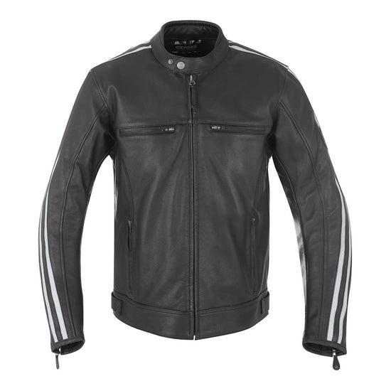 Oxford Bladon Leather Jacket - Black