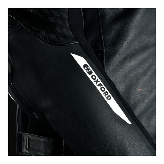 Oxford Nexus 1.0 Leather MS Jacket - Stealth Black