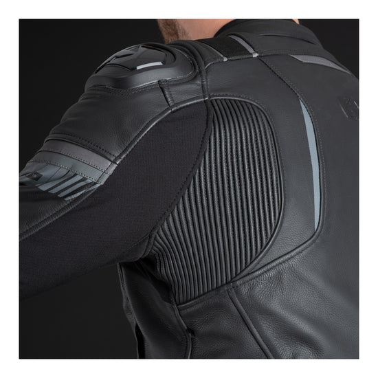 Oxford Cypher 1.0 Leather MS Jacket - Stealth Black