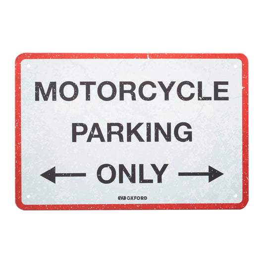 Oxford Garage Metal Sign: Parking