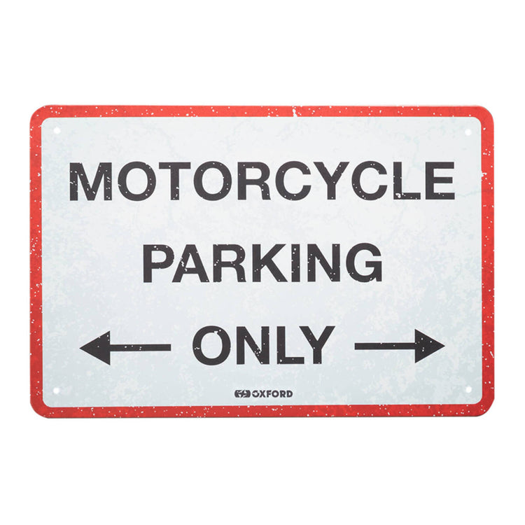 Oxford Garage Metal Sign: Parking