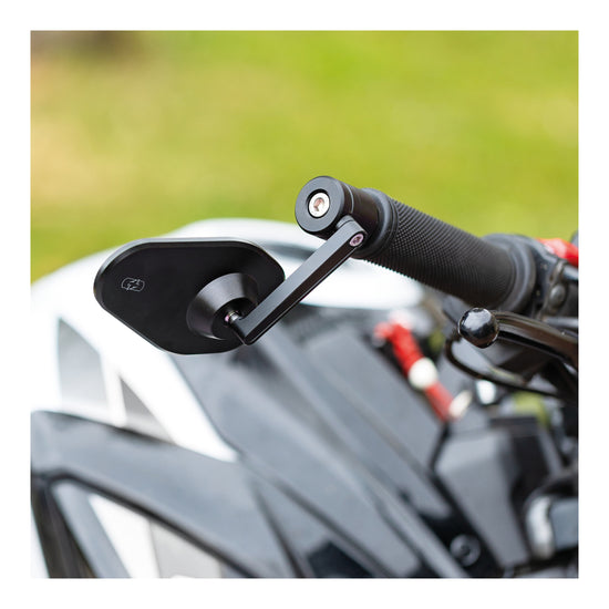 Oxford Shield Bar End Mirror