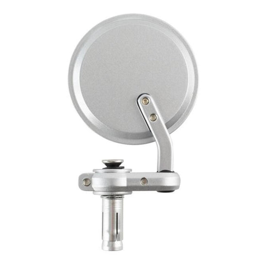 Oxford Bar End Mirrors - Silver (Pair)