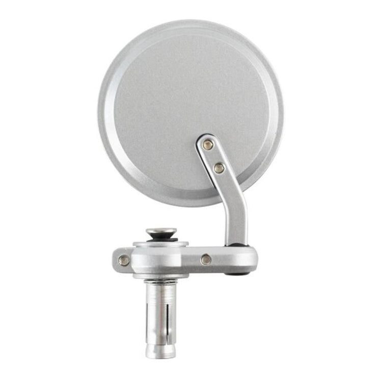 Oxford Bar End Mirrors - Silver (Pair)
