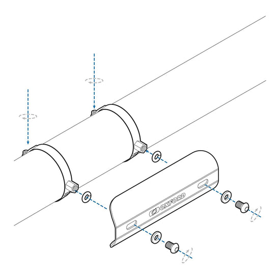 Oxford Sport Exhaust Heat Shield
