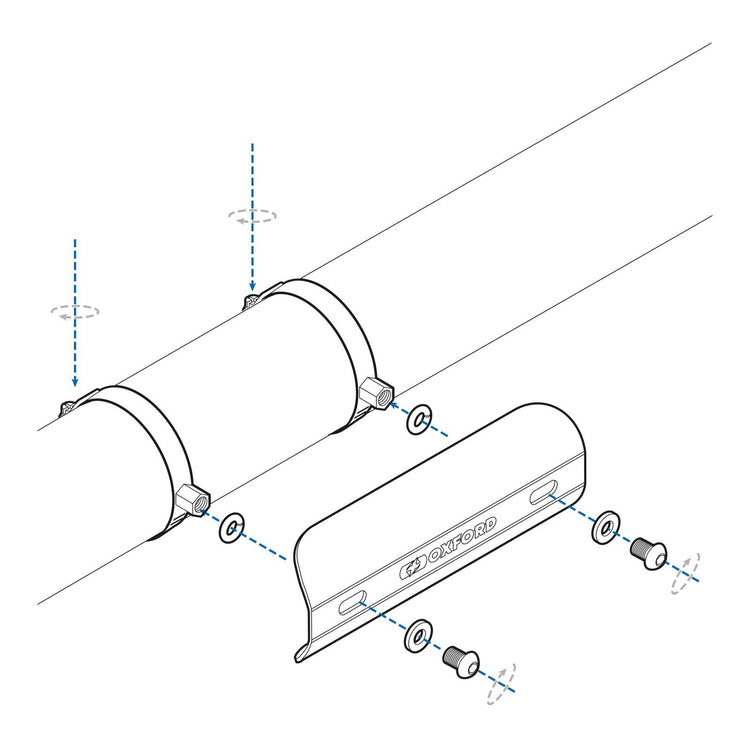 Oxford Sport Exhaust Heat Shield