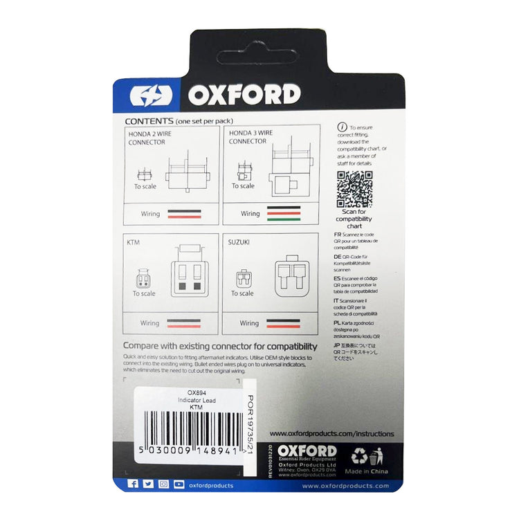 Oxford Indicator Leads KTM