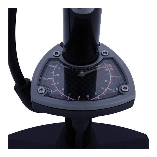 Oxford Airtrack Workshop+ Steel Floor Pump + Guage