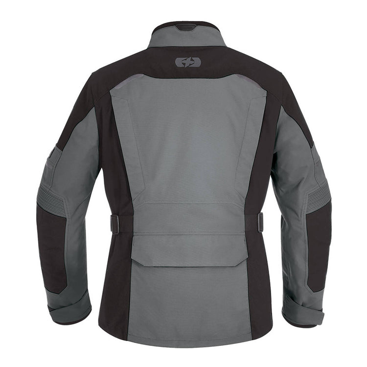 Oxford Mondial Laminate Jacket - Black / Grey