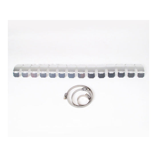 Whites Head Pipe Guard with Clamp - Silver