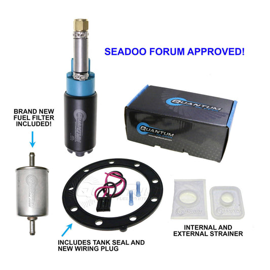 Quantum In-Tank EFI Fuel Pump with Tank Seal, Filter, Install Kit