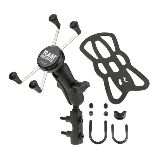 RAM X-Grip Large Phone Mount with Brake / Clutch Reservoir Base