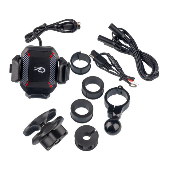 Rocky Creek MotoPlug Phone Holder & Charger Wireless & USB-C