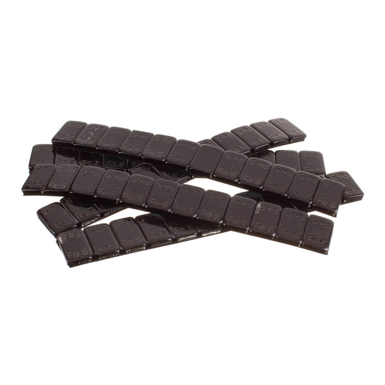 Wheel Balance Weights Stick On 12 X 5g Strip - Black (50/box)