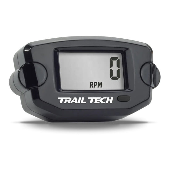 Trail Tech TTO - Tach / Hour Meter - Black