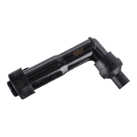 Whites Spark Plug Cap (Replaces XD05F) Long Right Angle - Black