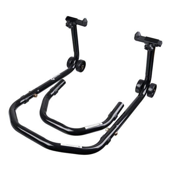 WMP Paddock Stand - Front or Rear with V-Hooks & L-Pads