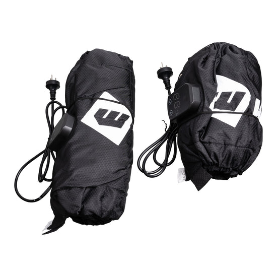 WMP Tyre Warmer C7 Digital 30-90°C 120/200+ Pair - Black